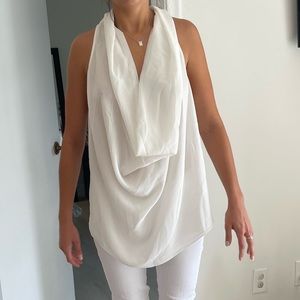 Drape front tank
